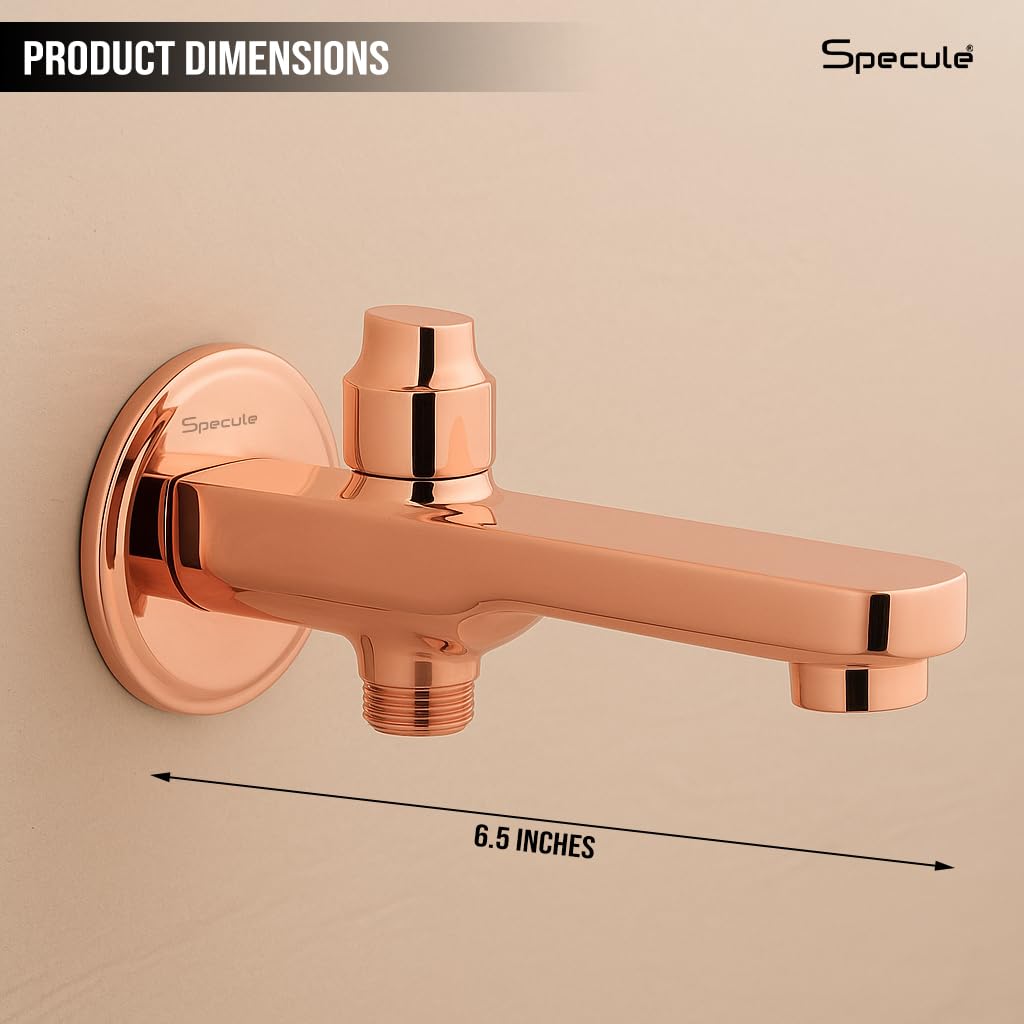Coral Brass RoseGold Bath Tub Spout Tip-Ton - by Specule