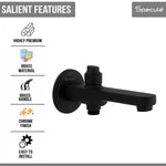 Load image into Gallery viewer, Coral Brass Matt Black Bath Tub Spout Tip-Ton - by Specule
