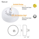Load image into Gallery viewer, Stainless Steel Retractable 9.2 Feets Cloth Line (White) - by Specule
