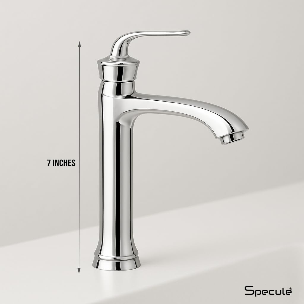 Atrio Wash Basin Pillar Tap ( 7 Inches )  – by Specule