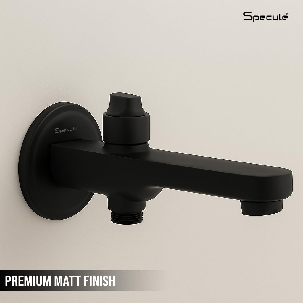Coral Brass Matt Black Bath Tub Spout Tip-Ton - by Specule