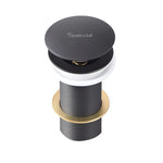 Load image into Gallery viewer, Black Pop-up Waste Coupling (5 Inches) - by Specule
