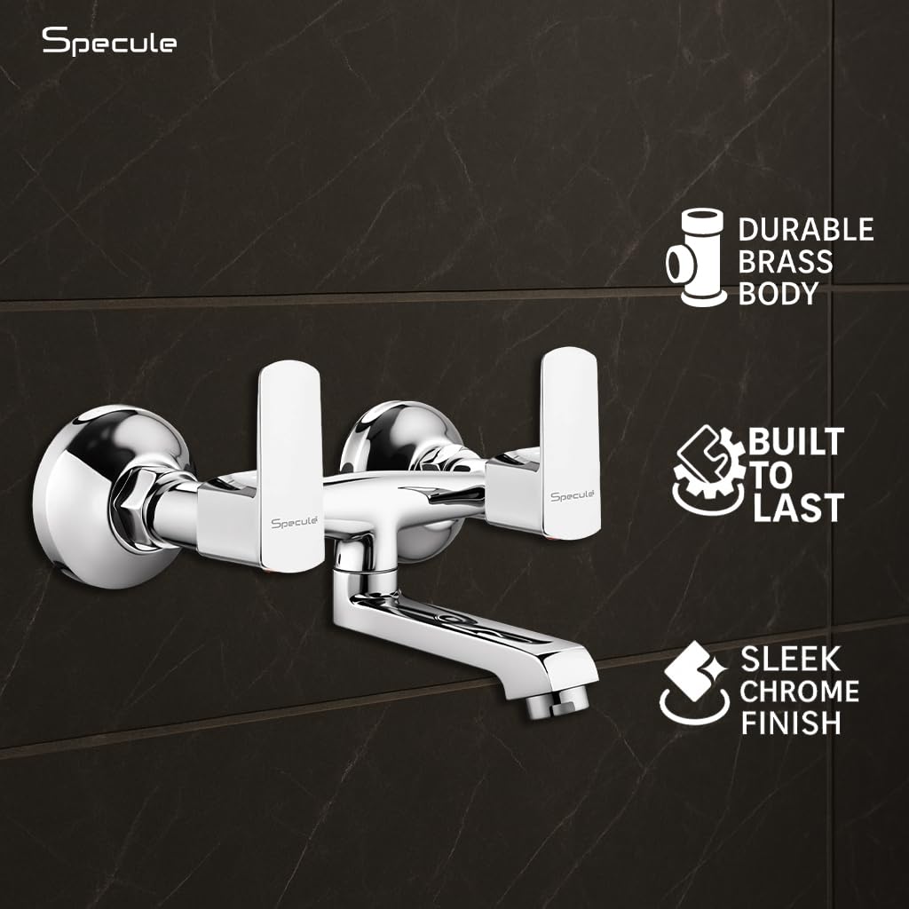Cube Non Telephonic Wall Mixer Tap - by Specule