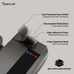 Load image into Gallery viewer, Specule Smart 3-in-1 Black Wall Mixer | 3-Way Control | Space-Saving Storage Design