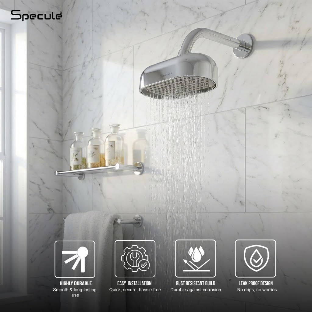 Horizon Overhead Rainfall Shower Set - by Specule
