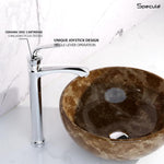 Load image into Gallery viewer, Atrio Tall Body Wash Basin 12 Inches Pillar Tap (Chrome) – by Specule
