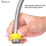 Load image into Gallery viewer, Connection Pipe For Geyser Stainless Steel (12 Inches) (Pack of 2) - by Specule
