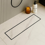 Load image into Gallery viewer, Tile Insert Shower Drain Channel (24 x 4 Inches) with Cockroach Trap (304 Grade) - by Specule
