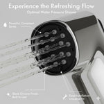 Load image into Gallery viewer, Self-Cleaning Health Faucet with 1M SS Hose &amp; Wall Hook – BlockFree™ Anti-Clog Jet Spray, Chrome Finish