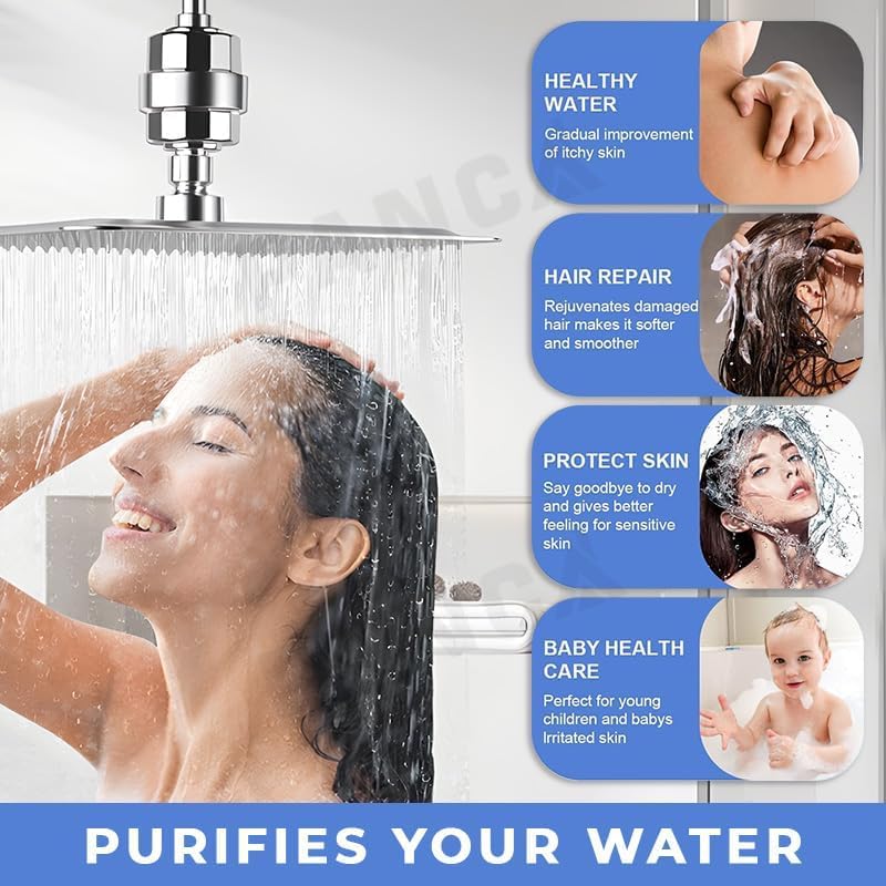 Shower Head Filter Replacement Cartridge