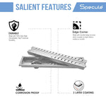 Load image into Gallery viewer, Wave Shower Drain Channel 18x4 Inch with Cockroach Trap (304 Grade Stainless Steel) – by Specule
