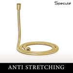 Load image into Gallery viewer, Stainless Steel Gold Flexible Shower Hose Pipe (1.5 Meter) - by Specule
