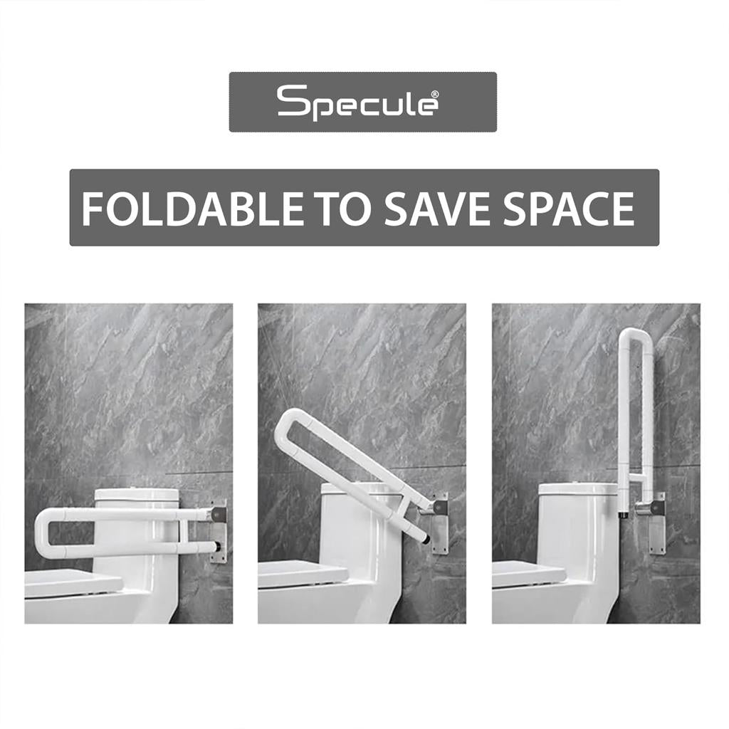 Flip Up Grab Bar Stainless Steel (17 inches) – by Specule