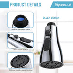 Load image into Gallery viewer, Flexible Faucet Splash Head with Dual Spray, Strong Flow &amp; Easy Kitchen Sink Extension - by Specule

