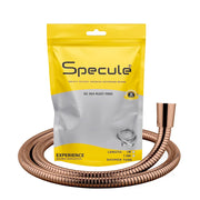 Stainless Steel Rose Gold Flexible Shower Hose Pipe (1.5 Meter) - by Specule