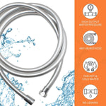 Load image into Gallery viewer, Smooth Pvc High Pressure Flexible Shower Hose (1 Meters) - by Specule
