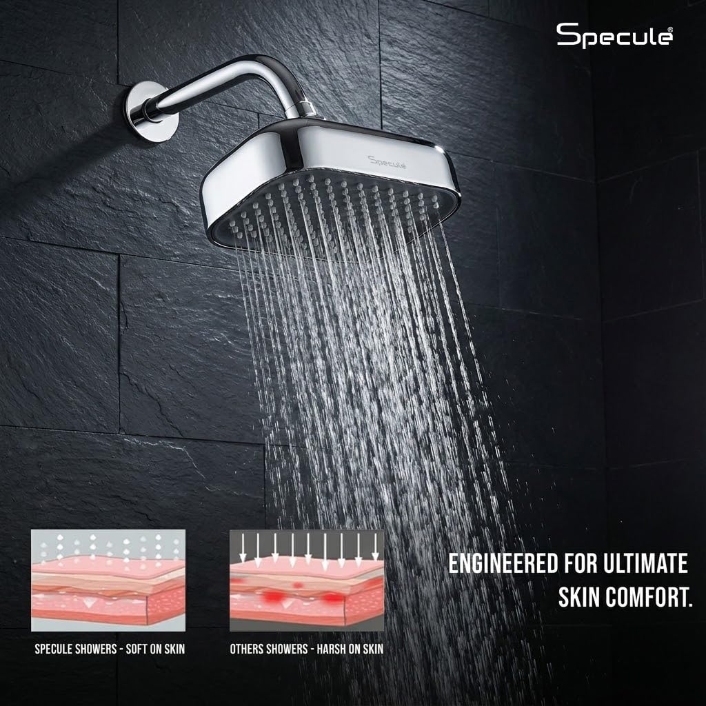 Horizon Overhead Rainfall Shower Set - by Specule