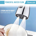 Load image into Gallery viewer, Flexible Faucet Splash Head with Dual Spray, Strong Flow &amp; Easy Kitchen Sink Extension - by Specule
