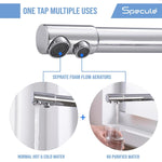 Load image into Gallery viewer, Loom Table Mount Sink Mixer Faucet with RO Water Supply - by Specule
