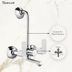 Load image into Gallery viewer, Cube Wall Mixer Brass Faucet with L Bend – by Specule
