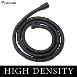 Load image into Gallery viewer, Stainless Steel Black Flexible Shower Hose Pipe (1.5 Meter) - by Specule
