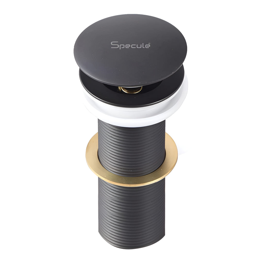 Black Pop-up Waste Coupling (7 Inches) - by Specule