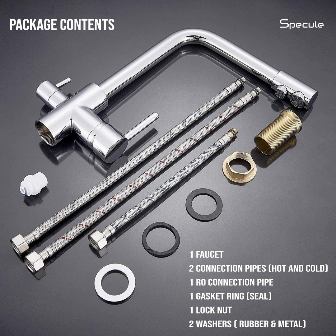 Loom Table Mount Sink Mixer Faucet with RO Water Supply - by Specule