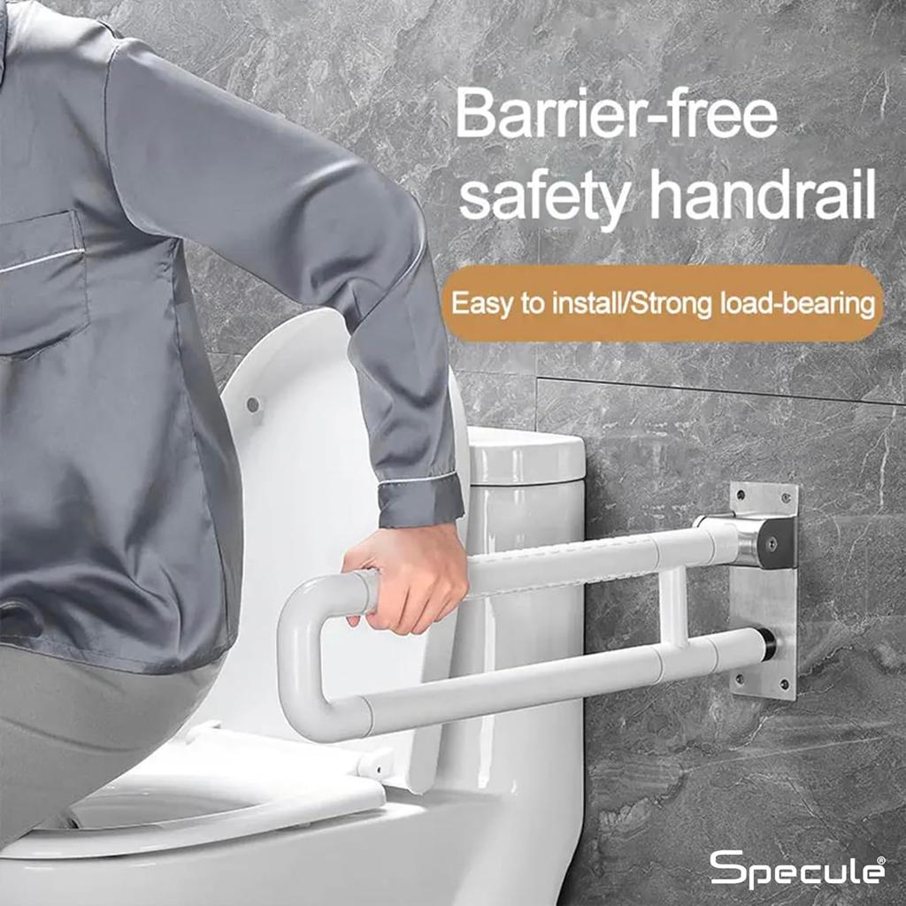 Flip Up Grab Bar Stainless Steel (17 inches) – by Specule