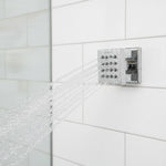 Load image into Gallery viewer, Cubix brass adjustable body jets wall mounted for bathroom shower