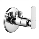 Load image into Gallery viewer, Wall Mounted Chrome Brass Angle Valve for Bathroom
