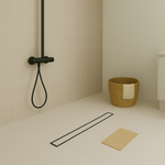 Load image into Gallery viewer, Tile Insert Shower Drain Channel (30 x 2 Inches) with Cockroach Trap (304 Grade) - by Specule

