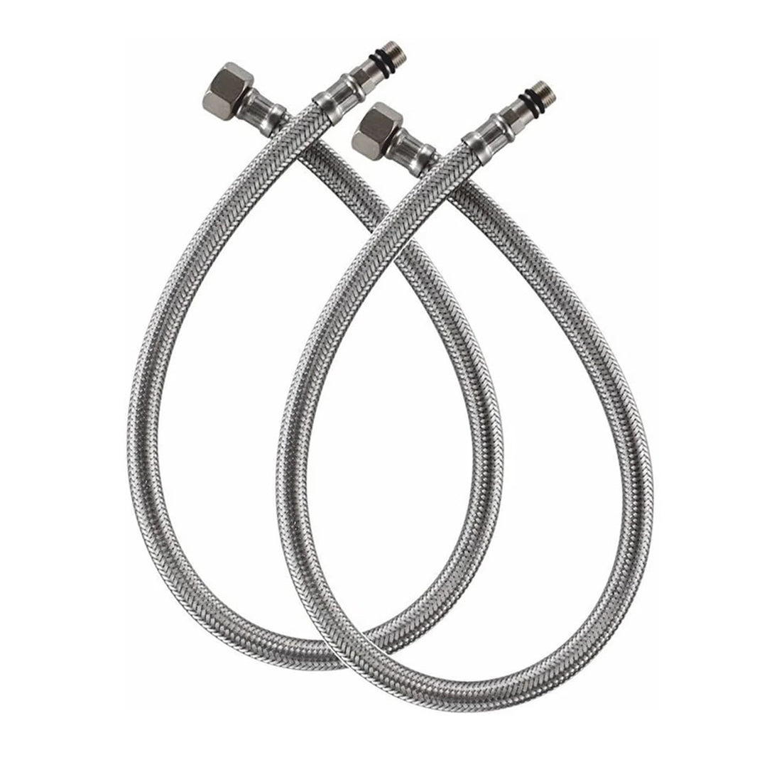 Faucet Connector Mixer Connection Pipe (24 Inches) (Pack of 2) – by Specule