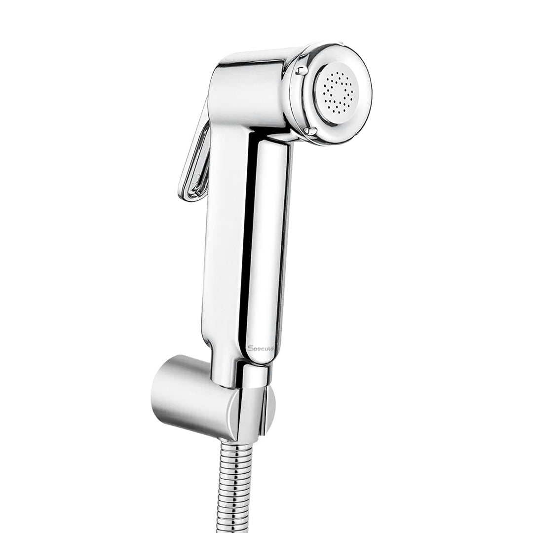 Glory Chrome Health Faucet with Dual Flow and 1 Meter 304-Grade SS Hose & Hook