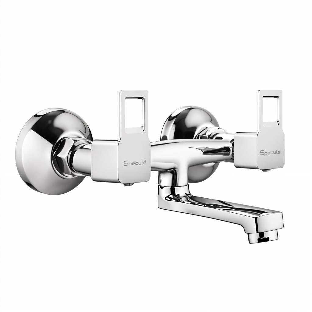 Cubo Non Telephonic Wall Mixer Tap - by Specule