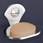 Load image into Gallery viewer, Moon Stainless Steel Soap Dish - by Specule
