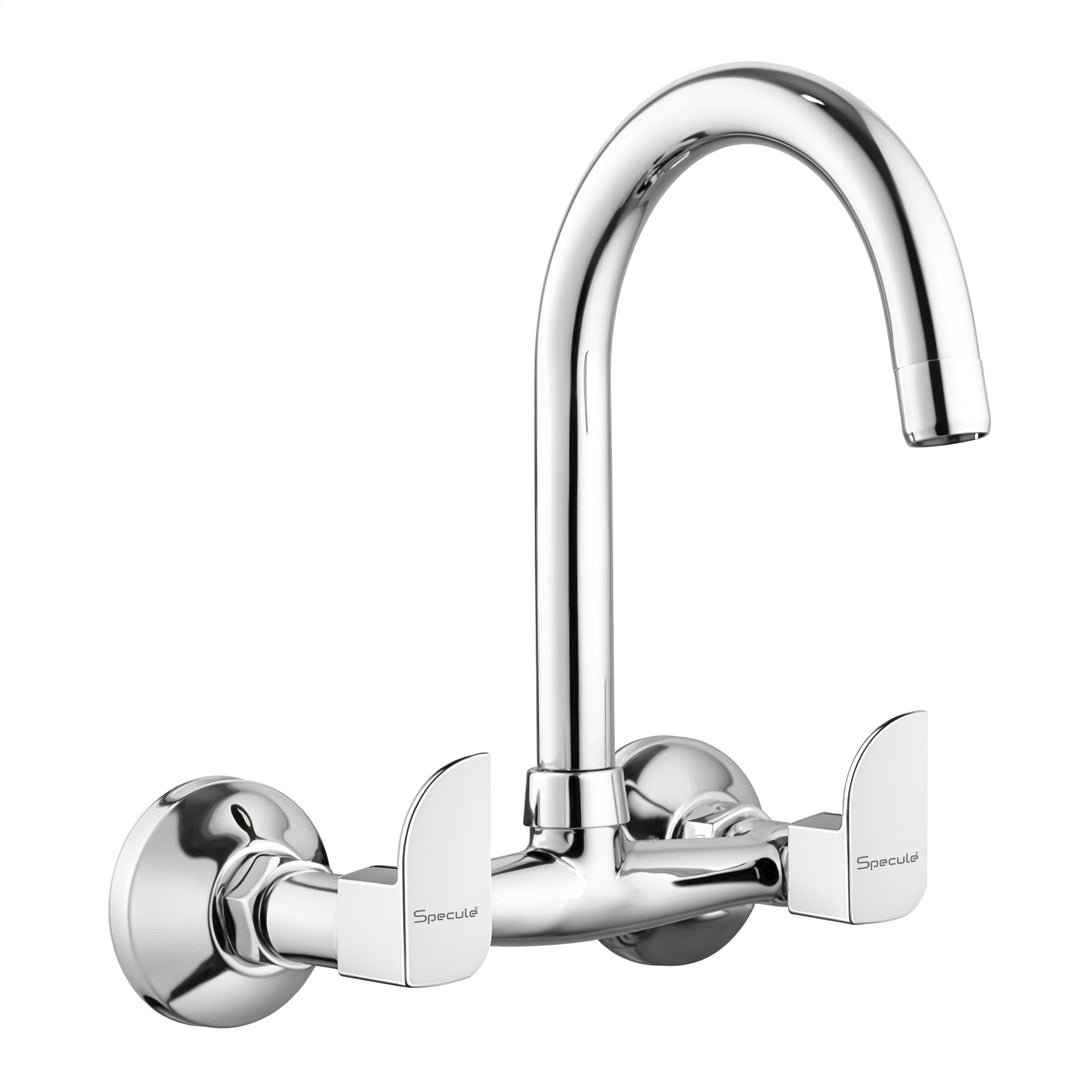 Alive Wall-mount Kitchen Sink Mixer Tap with Swivel Spout - by Specule