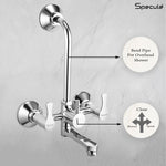 Load image into Gallery viewer, Chocolate Wall Mixer Brass Faucet with L Bend – by Specule
