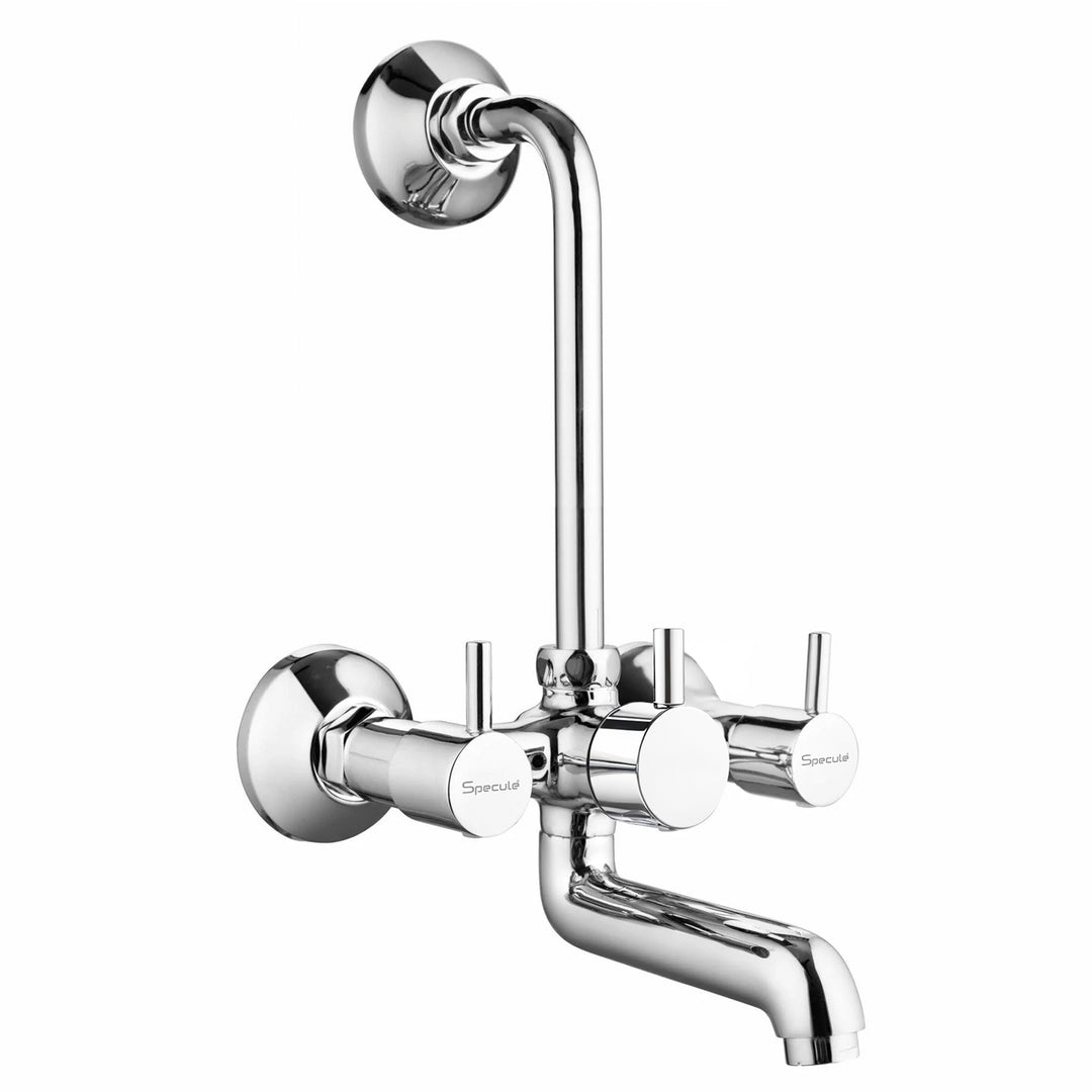 Flora 3/4 Inches Wall Mixer Brass Faucet with L Bend – by Specule