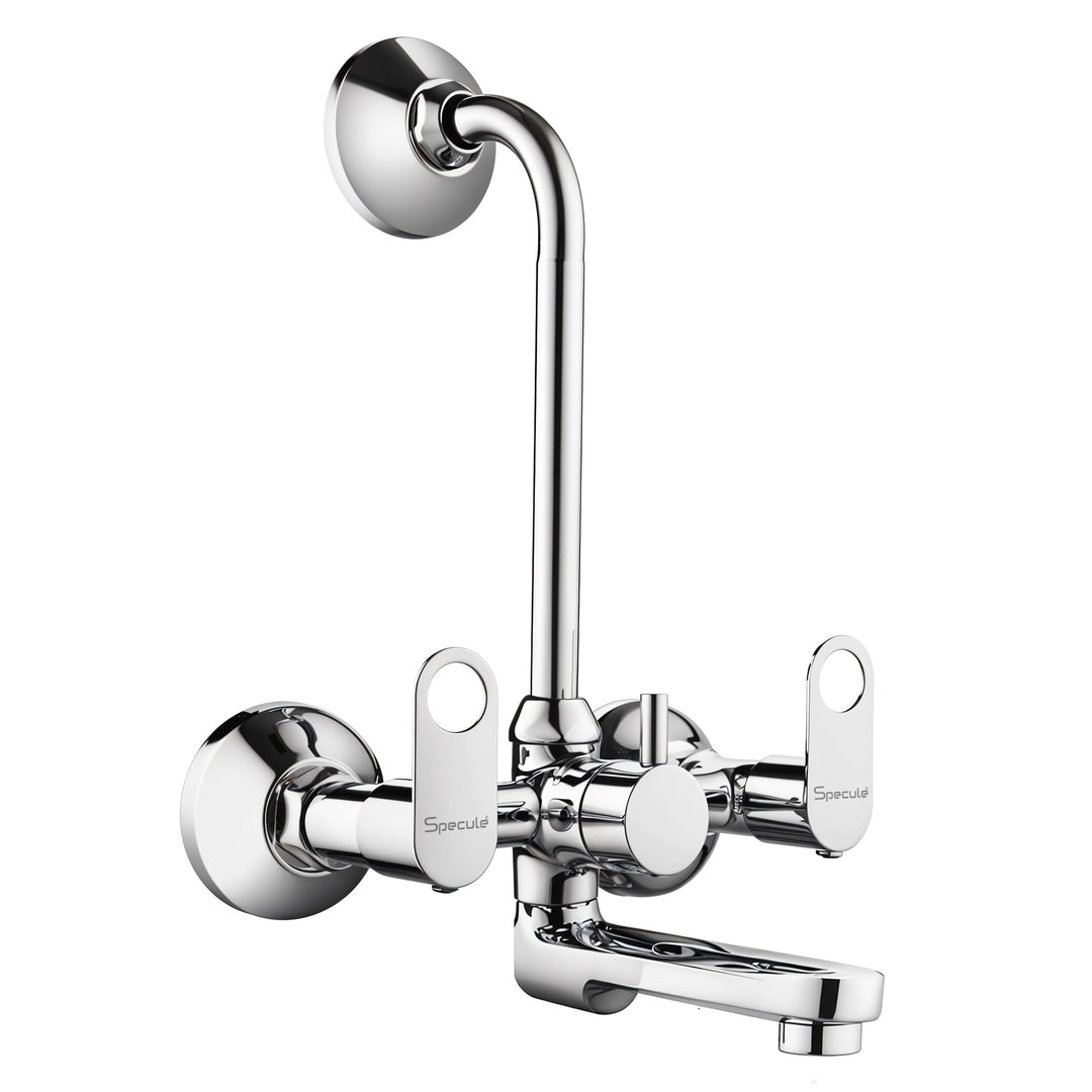 Ornamix Wall Mixer Brass Faucet with L Bend – by Specule