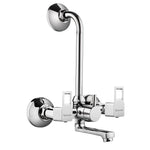 Load image into Gallery viewer, Cubo Wall Mixer Brass Faucet with L Bend – by Specule
