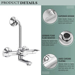 Load image into Gallery viewer, Candy Wall Mixer Brass Faucet with L Bend – by Specule
