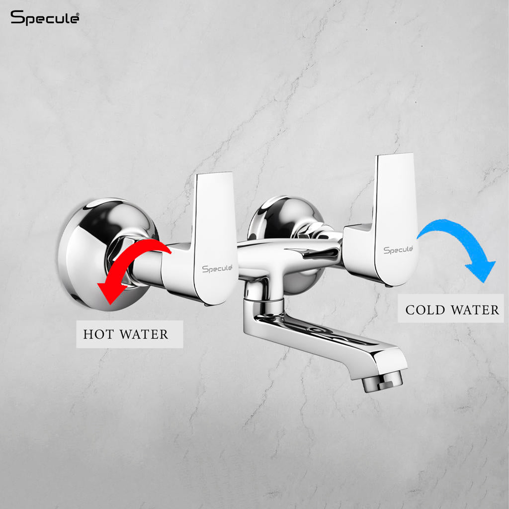 Nyra Non Telephonic Wall Mixer Tap - by Specule