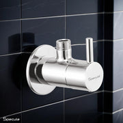 Flora 3/4 Inch Cartridge Brass Angle Valve Faucet - by Specule