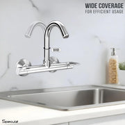 Candy Wall-mount Kitchen Sink Mixer Tap with Swivel Spout - by Specule