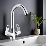 Load image into Gallery viewer, Ornamix Center Hole Wash Basin Mixer Tap with Swivel Spout - by Specule
