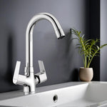 Load image into Gallery viewer, Nyra Center Hole Wash Basin Mixer Tap with Swivel Spout - by Specule
