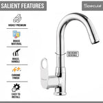 Load image into Gallery viewer, Ornamix Swan Neck with Round Swivel Spout Brass (12 inches)- by Specule
