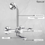 Load image into Gallery viewer, Candy Wall Mixer Brass Faucet with L Bend – by Specule
