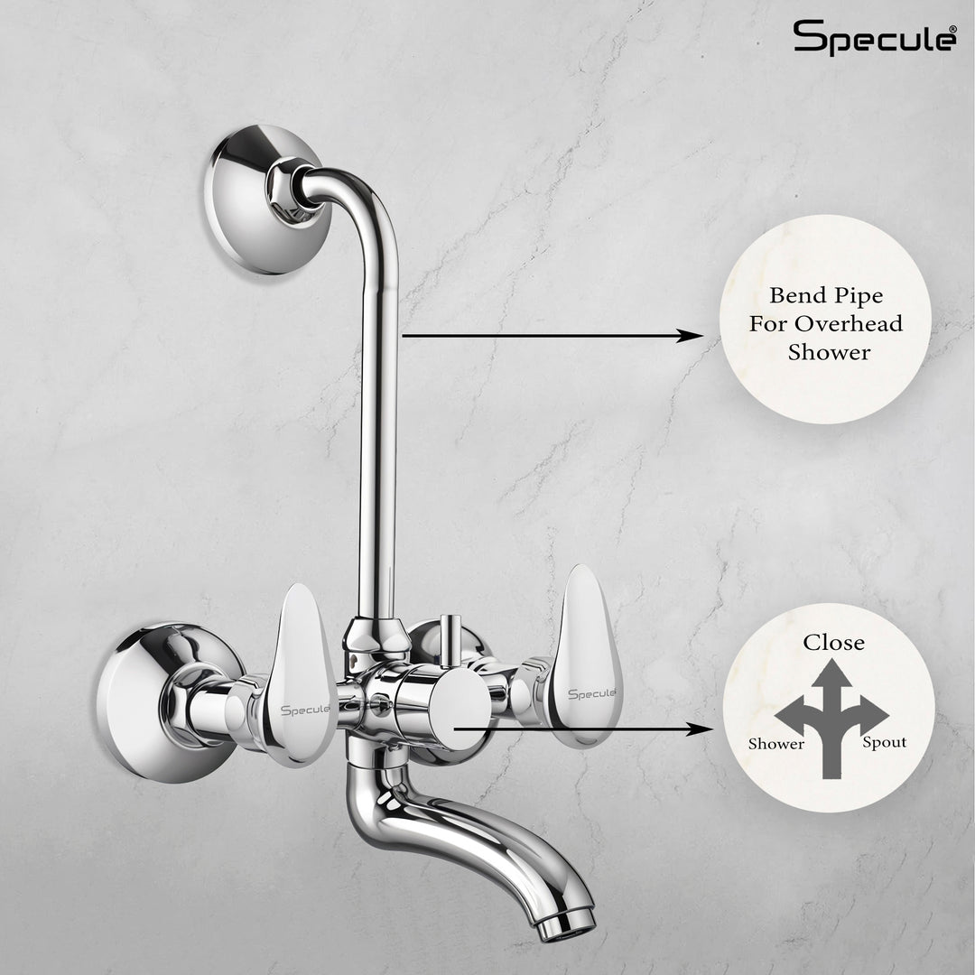 Softy Wall Mixer Brass Faucet with L Bend – by Specule