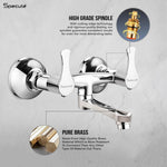 Load image into Gallery viewer, Chocolate Non Telephonic Wall Mixer Tap - by Specule
